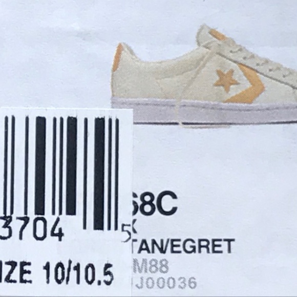 Converse PL‎ 76 OX Egret Tan Egret Shoes - Picture 7 of 7